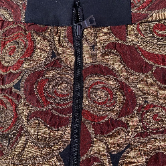 Alice & Olivia  size 0 skirt.  Beautiful fall colors with gold threading. - Picture 4 of 9
